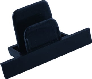 Czarna zaślepka do szyn 1-fazowych podtynkowych Nowodvorski 8975