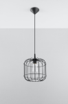 Celta Wisząca Sollux Lighting SL.0296 25cm czarny