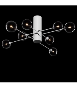 Lampa sufitowa Ramko 67752 Oslo 8xG4 130cm Biały