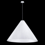 Szeroka lampa wisząca stożek z abażurem do wyboru Ramko 66229 Mont 3xE27 64cm