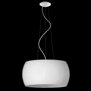 Szklana lampa wisząca Ramko 67928 Galaxia 3xE27 55cm opal mat