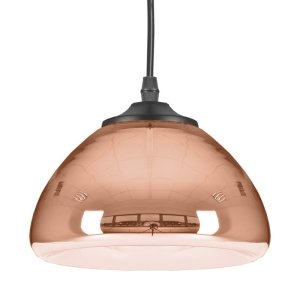 Lampa wisząca miedziany szklany klosz Step Into Design ST-9002S copper Victory Glow G9 18cm x 216cm