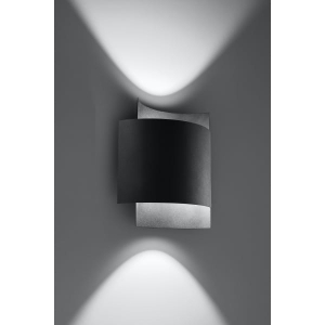 Impact Czarny Kinkiet Sollux Lighting SL.0858