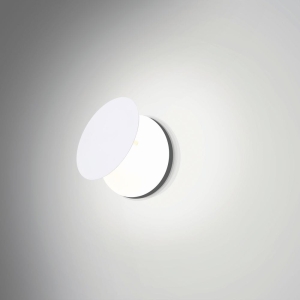 Lampa ścienna kinkiet ze światłem odbitym Elkim Lighting 622101102 Talor 221 LED 6W 3000K Biały