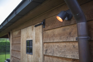Zewnętrzna lampa ścienna kinkiet na elewację Lutec 6609204118 Explorer LED 7W 2700K IP54 antracyt