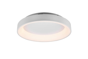Lampa Sufitowa Okragły Plafon Trio 671290131 Girona LED 48W 5600LM 2700-6000K 60cm biała pilot w zestawie