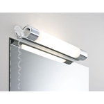 Oprawa ścienna ORGON LED nad lustro+gniazdo 10,5W 835lm 700mm 3000K IP44 230V chrom / biały metal Paulmann PL79713