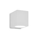 Biała zewnętrzna lampa ogrodowa kostka kinkiet elewacyjny Ideal Lux 115290 Up G9 IP44