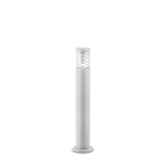 Biała lampa stojąca słupek ogrodowy Ideal Lux 109138 Tronco E27 IP44 80cm