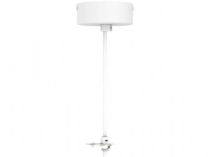 Biała puszka z kablem zasilającym 150cm do zwieszanych szyn natynkowych 1-fazowych Nowodvorski 9237
