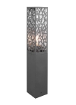 Zewnętrzna lampa stojąca słupek ogrodowy Trio 507360142 Cooper E27 IP44 60cm antracyt