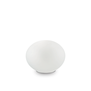 Biała lampa nocna świecące jajko Ideal Lux 32078 Smarties G9 7cm x 14cm