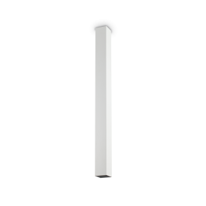 Długa biała lampa sufitowa punktowa spot Ideal Lux 234007 Sky GU10 6cm x 75cm