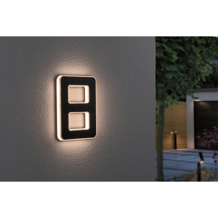 Lampa Paulmann Outdoor Solar Numer Domu 79849 czarny - 79849 - 2.jpg