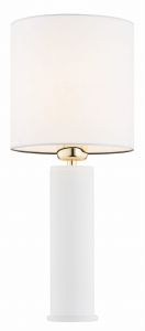 Lampa nocna stołowa Argon 4231 Almada E27 47cm x 20cm biały