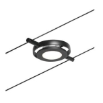System linkowy Spot RoundMac 1x4,5W czarny DC Paulmann PL94419