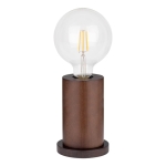 Lampa nocna drewniany bukowy mały trzonek na żarówę dekoracyjną Britop 7391176 Tasse 1xE27