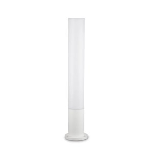 Biała zewnętrzna lampa stojąca słupek ogrodowy Ideal Lux 135755 Edo Outdoor GX53 IP44 80cm