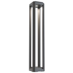 Lampa zewnętrzna stojąca słupek ogrodowy Maytoni O019FL-L12GR3K Royal Mile LED 13W 3000K IP65 80cm x 15cm szary