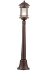 Lampa zewnętrzna stojąca latarnia Ogrodowa Maytoni O031FL-01BR Salamanca E27 IP44 22cm x 105cm brąz