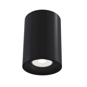 Lampa Sufitowa Punktowa Spot Maytoni C012CL-01B Alfa GU10 8,5cm x 11,5cm czarny bez regulacji
