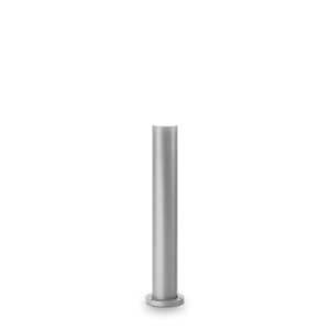 Szara zewnętrzna lampa stojąca świecący słupek ogrodowy Ideal Lux 249476 Clio E27 IP44 60cm