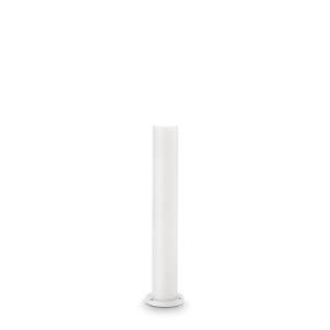Biała zewnętrzna lampa stojąca świecący słupek ogrodowy Ideal Lux 249469 Clio E27 IP44 60cm