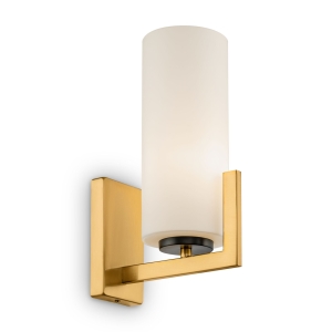 Lampa ścienna Kinkiet Maytoni MOD089WL-01BS Fortano E27 10x18x31cm mosiądz