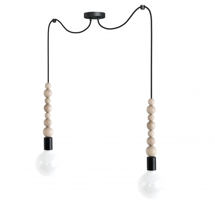 Lampa Kolorowe Kable Loft Sfarer 2 LSFCZ2B04 czarny - 4115f8779de21a4a1c6ebece7338ec11