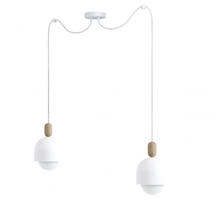Lampa Kolorowe Kable Loft Ovoi 2 LOVB2B09 biały - e3a753a675a9d6ffc7f337ab97b342c5