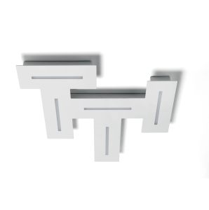 Foremna lampa wisząca labirynt prostokąty Vivida International 0025.21 Maze LED 37W 3000K