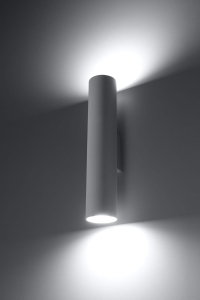 Lagos 2 Biały Kinkiet Sollux Lighting SL.0326