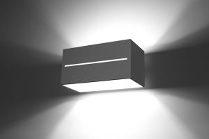 Lobo Maxi Szary Kinkiet Sollux Lighting SL.0529