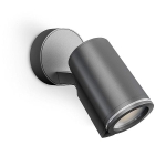 Zewnętrzna lampa ścienna kinkiet na elewację Steinel ST058623 Spot One GU10 IP44 antracyt