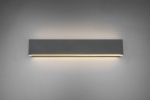 Lampa ścienna kinkiet Trio 225174742 Concha LED 2x9W 3000K ściemniacz antracyt