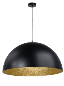  Czarno złota sferyczna lampa wisząca Sigma 30143 Sfera E27 35cm