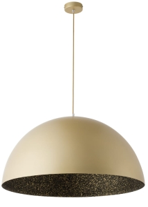 Złota sferyczna lampa wisząca Sigma 32299 Sfera E27 90cm