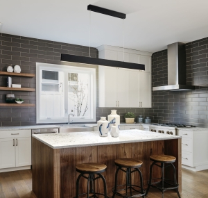 Lampa Wisząca Listwa 118cm Maytoni P010PL-L30B Step LED 30W 3000K czarny