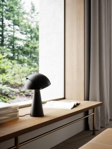 Lampa Nocna Stołowa Skandynawska Nordlux DFTP 2120095003 Align E27 33cm 22cm regulowana Czarny