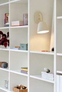 Lampa ścienna regulowana z kablem i włącznikiem Kinkiet Nordlux 2112101001 Fleur E14 26cm x 15cm Beżowy