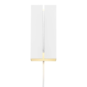 Lampa ścienna Kinkiet Nordlux 2110551001 Curtiz LED 2x4,5W 2700K ściemniacz 7x8x18cm biała kabel w zestawie