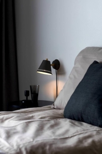 Lampa ścienna Kinkiet Nordlux 2010381003 Pine GU10 regulowany z kablem Czarny