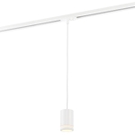 Biała lampa wisząca na szynoprzewód 1-fazowy Nordlux 2110649901 Link Rondie GU10