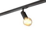 Czarny reflektor na szynoprzewód 1-fazowy Nordlux 2110619903 Link Open E27