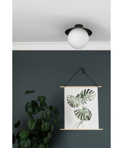 Lampa Sufitowa UMMO KLC12000 Kuul C E27 czarny