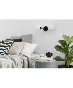Lampa ścienna Kinkiet UMMO KPB22000 Kop B 2xG9 czarny