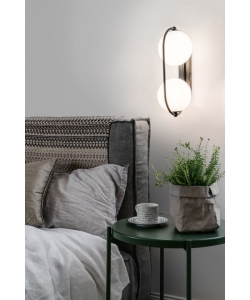 Lampa ścienna Kinkiet UMMO KOE12000 Koban E 2xG9 czarny