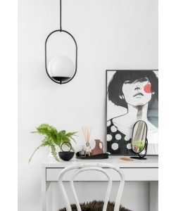 Lampa Wisząca UMMO KOB122P0 Koban B E27 czarny