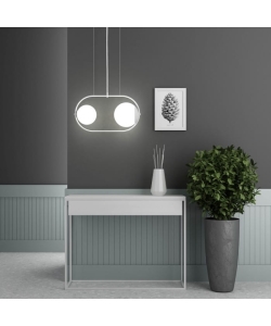 Lampa Wisząca UMMO KOA211P0 Koban A 2xG9 biały