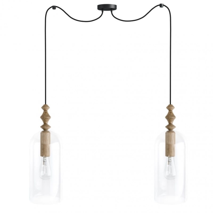 Lampa Kolorowe Kable Loft Hulub 2 LHLBCZ2B04  - LHLBCZ2B04.jpg